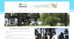 Desktop Screenshot of mohedscamping.se