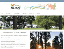 Tablet Screenshot of mohedscamping.se